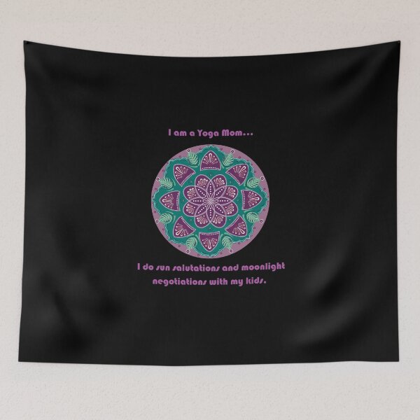 Item preview, Yoga Mom 3 designed and sold by The Dotted Brush.