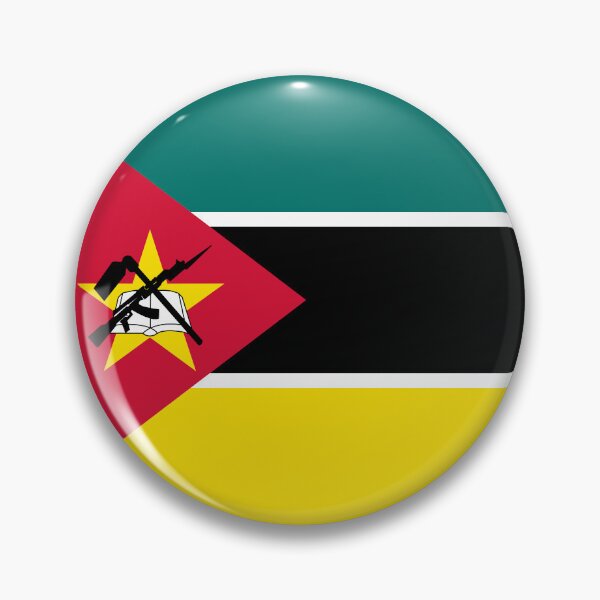 Item preview, Mozambique Round Flag Modern African Heritage designed and sold by NTGUILTY.