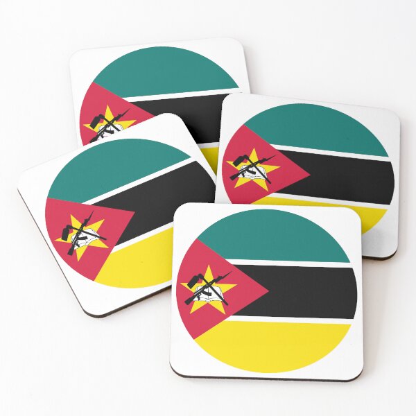 Item preview, Mozambique Round Flag Modern African Heritage designed and sold by NTGUILTY.