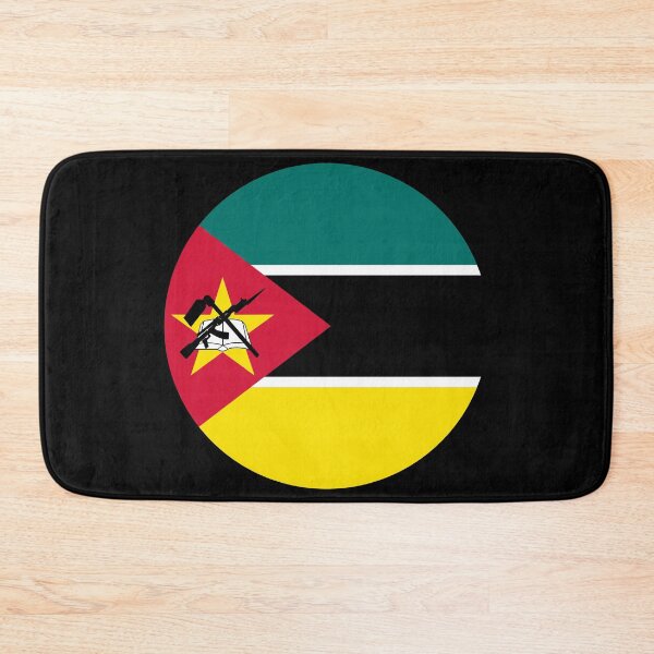 Item preview, Mozambique Round Flag Modern African Heritage designed and sold by NTGUILTY.