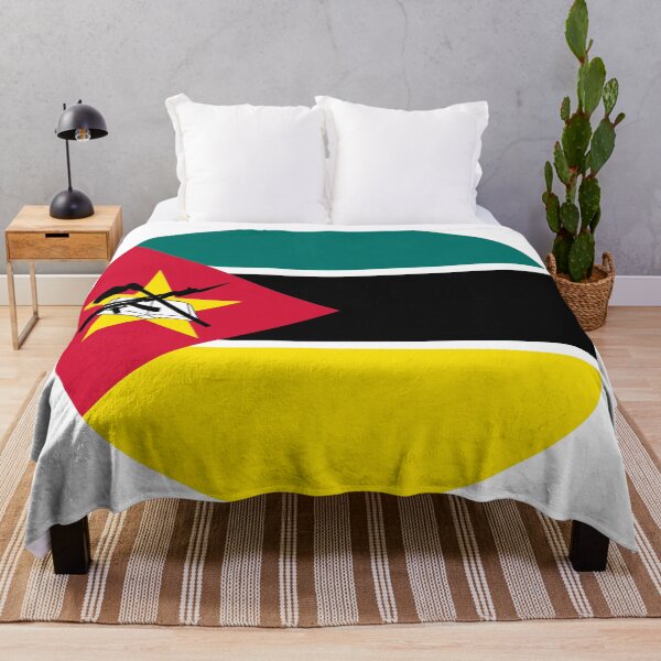 Item preview, Mozambique Round Flag Modern African Heritage designed and sold by NTGUILTY.