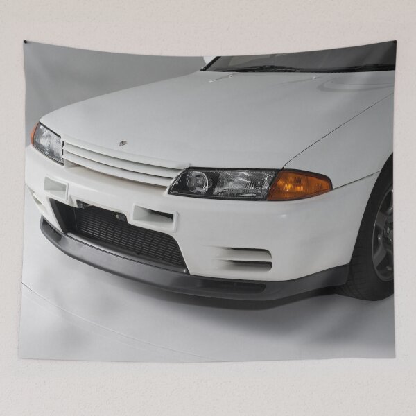 Item preview, Nissan Skyline R32 GT-R - JDM Godzilla Racing Legend Poster designed and sold by Road To Track.
