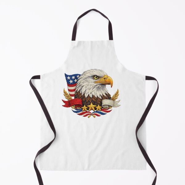Item preview, Majestic Eagle Crest Embroidered Emblem designed and sold by mybunnyparadise.