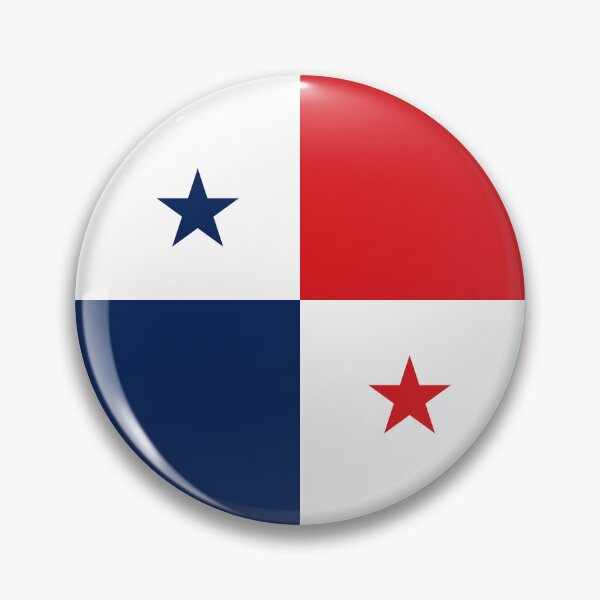 Item preview, Panama Round Flag Modern Heritage Design designed and sold by NTGUILTY.