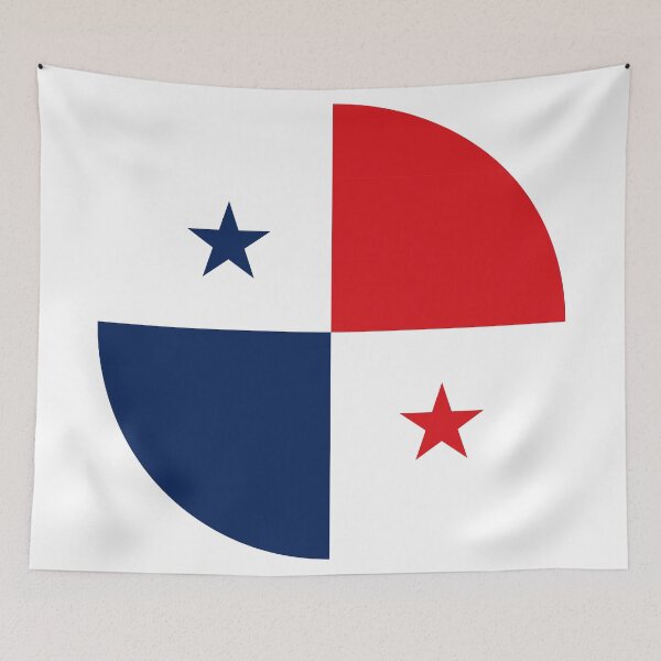 Item preview, Panama Round Flag Modern Heritage Design designed and sold by NTGUILTY.