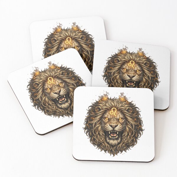 Item preview, Leo Zodiac Lion – Detailed Astrology Design – Minimal No Text Leo Artwork designed and sold by Szapeee.