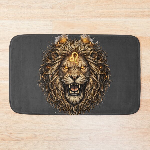 Item preview, Leo Zodiac Lion – Detailed Astrology Design – Minimal No Text Leo Artwork designed and sold by Szapeee.