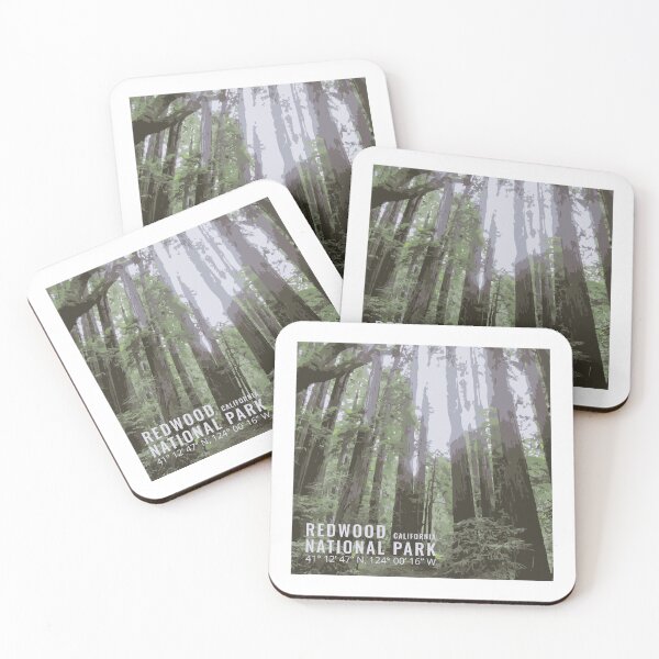 Item preview, Serene Redwood Forest Travel Design designed and sold by Mundivagant Designs.