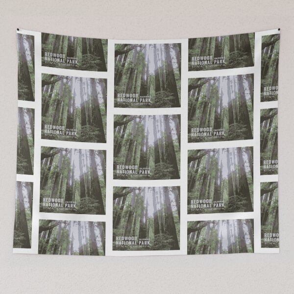 Item preview, Serene Redwood Forest Travel Design designed and sold by Mundivagant Designs.