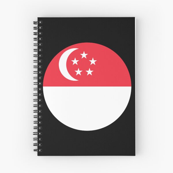 Item preview, Singapore Round Flag Lion City Heritage designed and sold by NTGUILTY.