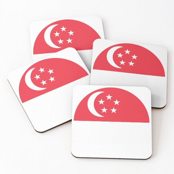 Item preview, Singapore Round Flag Lion City Heritage designed and sold by NTGUILTY.