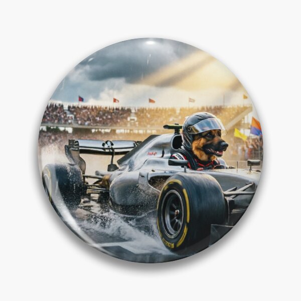 Item preview, German Shepherd F1 Champion - Victory in the Rain designed and sold by ticzla95.