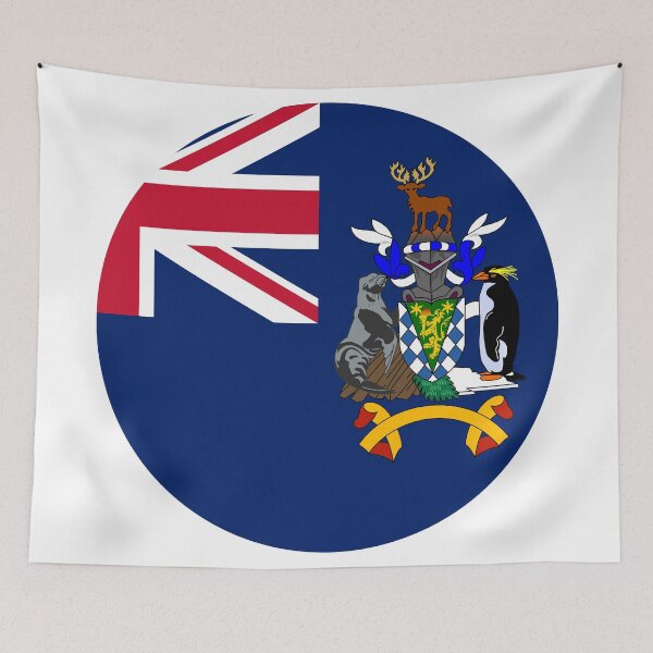 Item preview, South Georgia South Sandwich Islands Flag designed and sold by NTGUILTY.