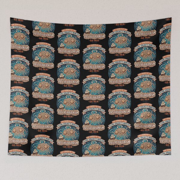 Item preview, Church of the Flying Spaghetti Monster Ship designed and sold by TeeARTHY.