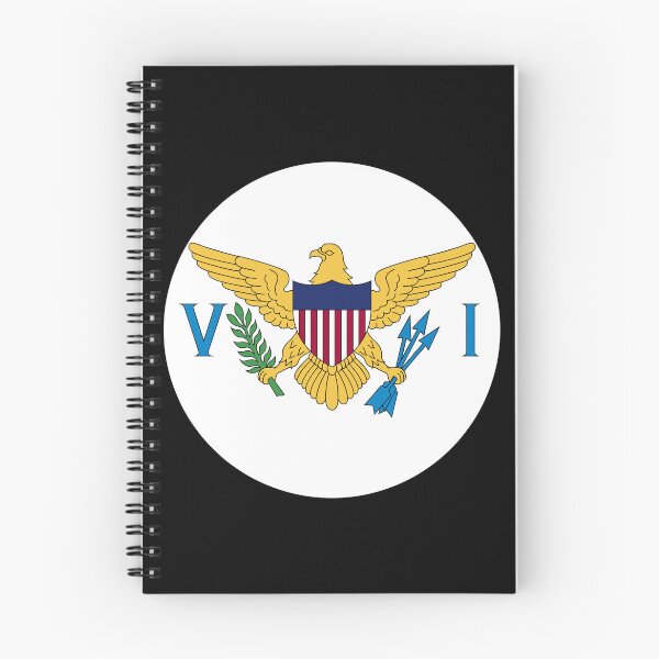 Item preview, US Virgin Islands Round Flag Heritage designed and sold by NTGUILTY.