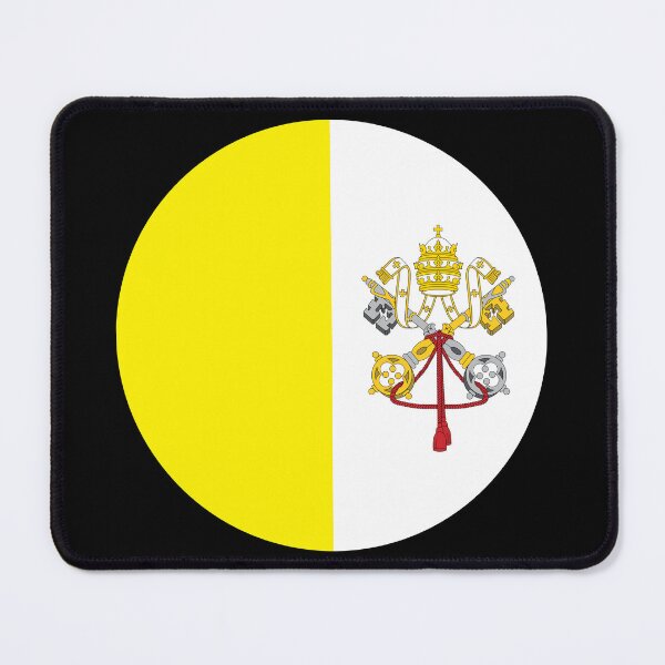 Item preview, Vatican City Round Flag Holy See Heritage designed and sold by NTGUILTY.