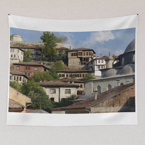Item preview, Traditional Ottoman Houses Historic Turkish Village Architecture designed and sold by onubi.