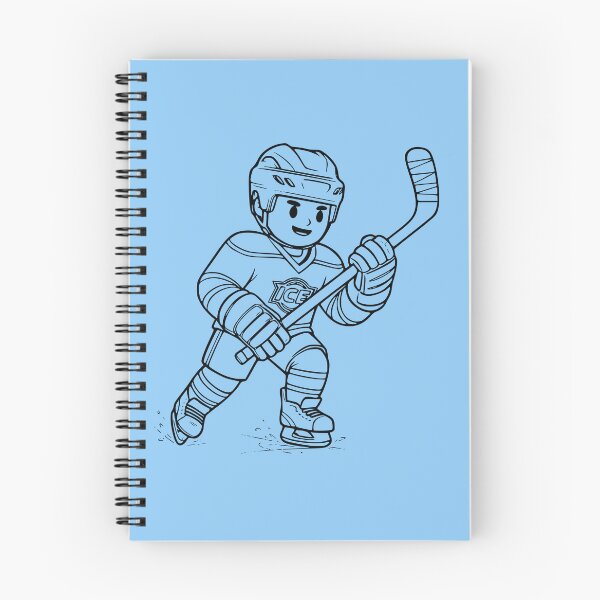 Item preview, Cute Hockey Boy Cartoon Design designed and sold by Ellode.