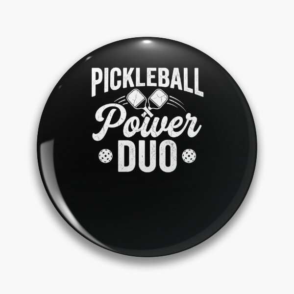 Item preview, Pickleball Power Duo Paddles Ball Players Team designed and sold by snowry.