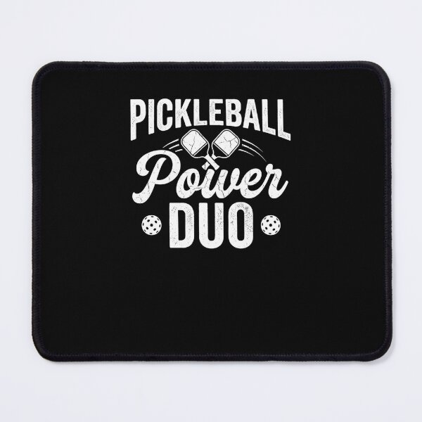 Item preview, Pickleball Power Duo Paddles Ball Players Team designed and sold by snowry.