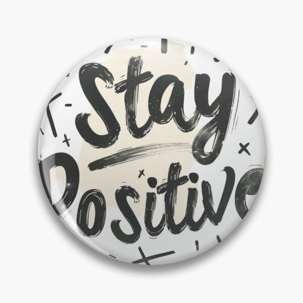 Item preview, Stay Positive – Clean Minimal Typography Design designed and sold by Modefissi.