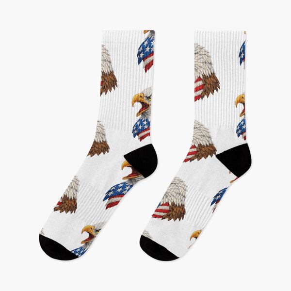 Item preview, Screaming American Eagle Freedom Embroidery designed and sold by mybunnyparadise.