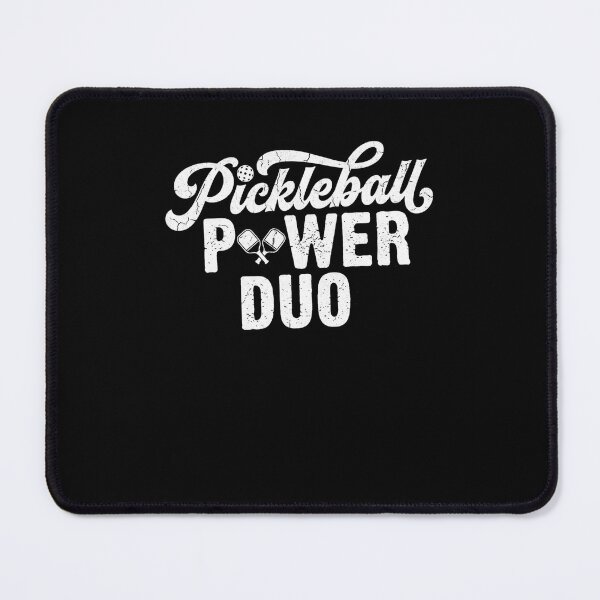 Item preview, Pickleball Power Duo Distressed Player Team designed and sold by snowry.