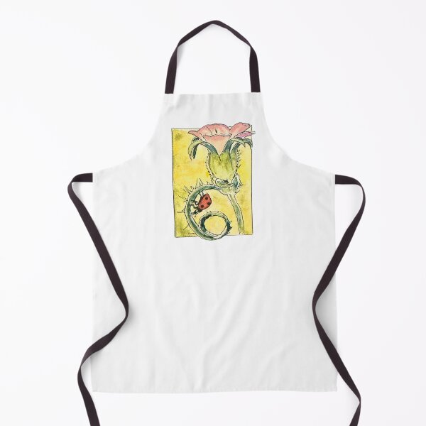 Item preview, Cute Hand Painted Ladybug on a flower in watercolor designed and sold by a.dadash.