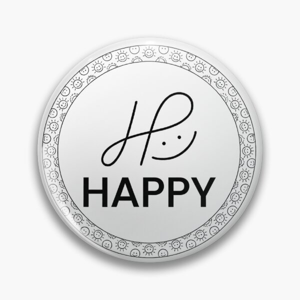 Item preview, Happy, smiling, cheerful designed and sold by Mollet Shop.