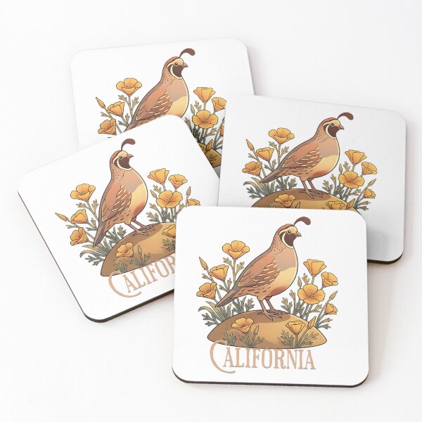 Item preview, Vintage California State Bird Botanical Illustration designed and sold by MythicCotton.