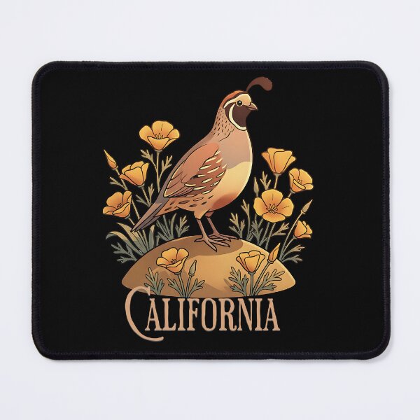 Item preview, Vintage California State Bird Botanical Illustration designed and sold by MythicCotton.