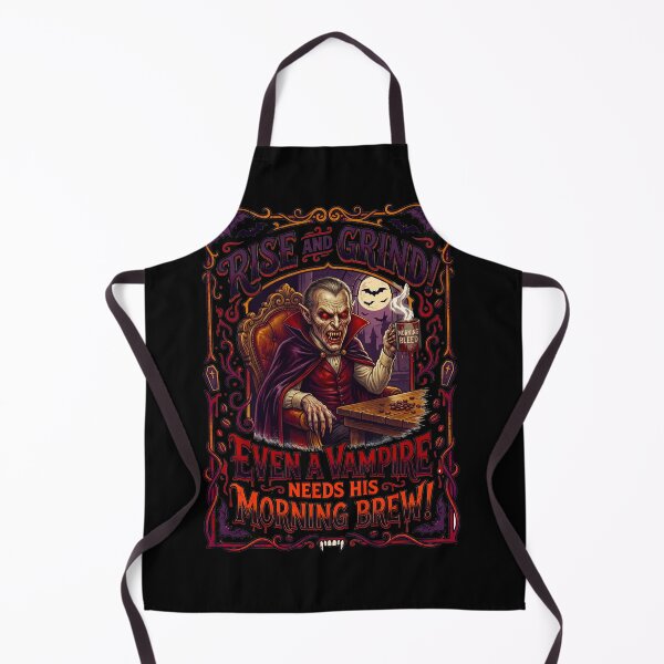 Item preview, Rise and Grind Vampire Coffee designed and sold by TeeARTHY.