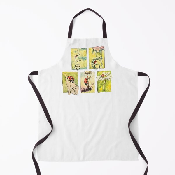 Item preview, Cute Hand Painted Ladybug adventure on plants with watercolor designed and sold by a.dadash.