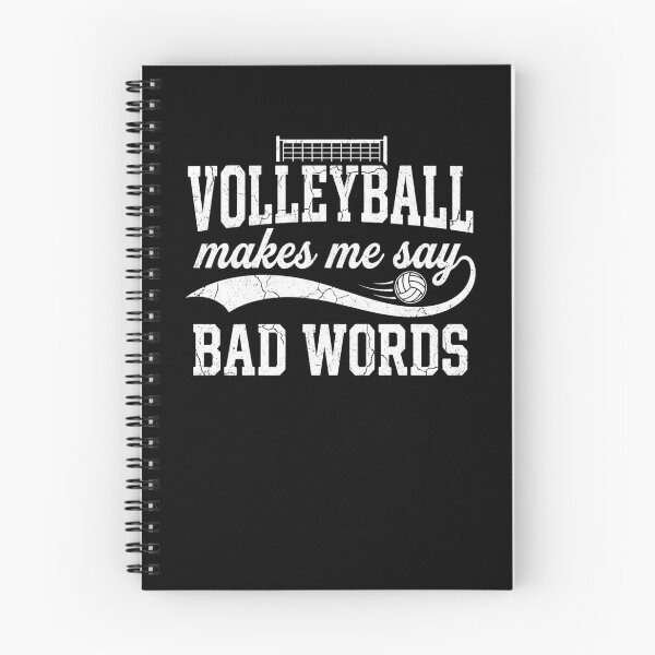 Item preview, Volleyball Makes Me Say Bad Words Funny Player designed and sold by snowry.
