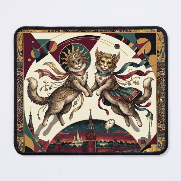 Item preview, Masked Lovers Cats in Russia. designed and sold by Natalia-Vlad.