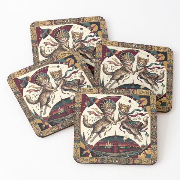 Item preview, Masked Lovers Cats in Russia. designed and sold by Natalia-Vlad.