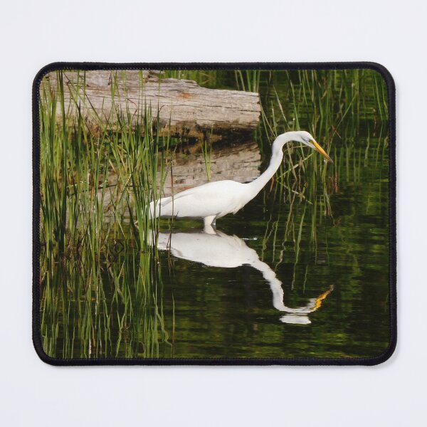 Item preview, White Morph Great Blue Heron designed and sold by The Watershed.