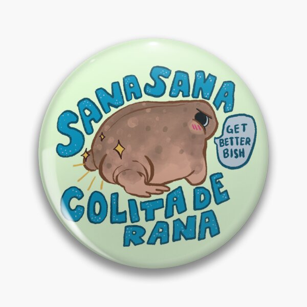 Item preview, Sana Sana Colita De Rana (mexican healing) designed and sold by Blank Pepper Art.