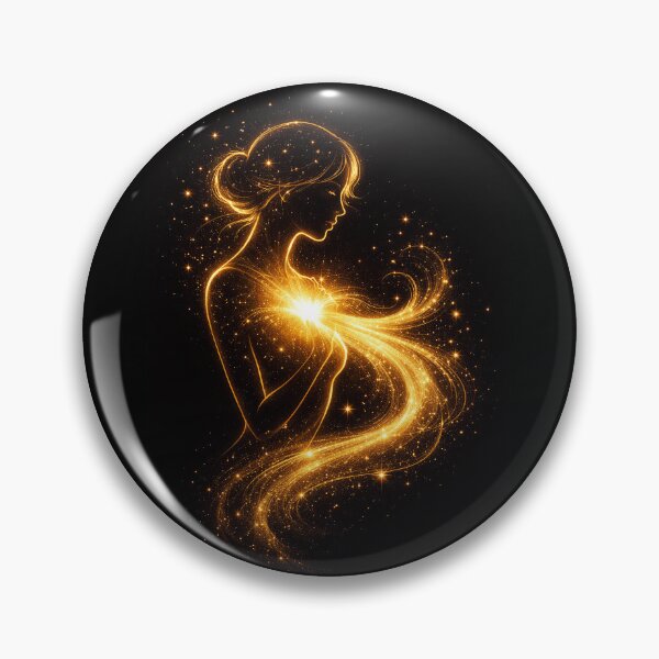 Item preview, Heart Energy – Spiritual Golden Light Woman designed and sold by orely14.