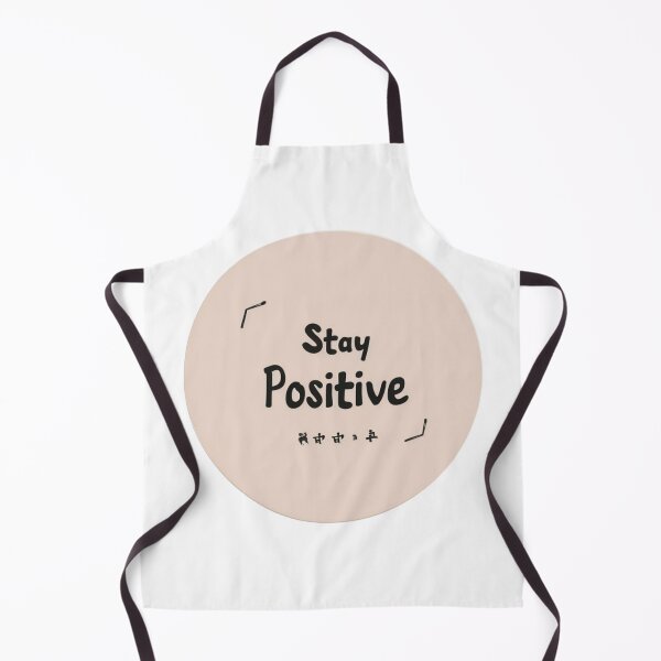 Item preview, Stay Positive Minimal Design – Inspirational Typography Art designed and sold by Modefissi.
