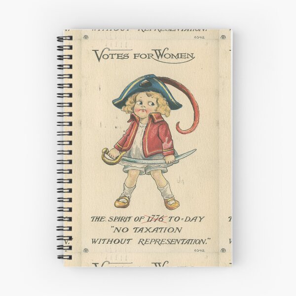 Item preview, Votes for Women No Taxation Without Representation Historical Poster designed and sold by coffeepolicy.