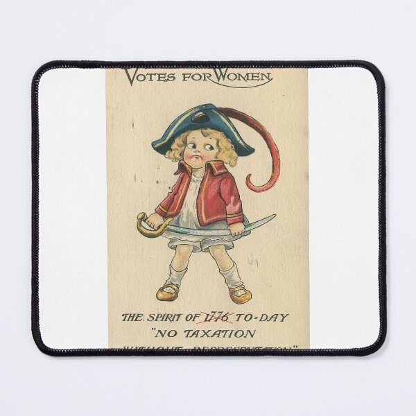 Item preview, Votes for Women No Taxation Without Representation Historical Poster designed and sold by coffeepolicy.