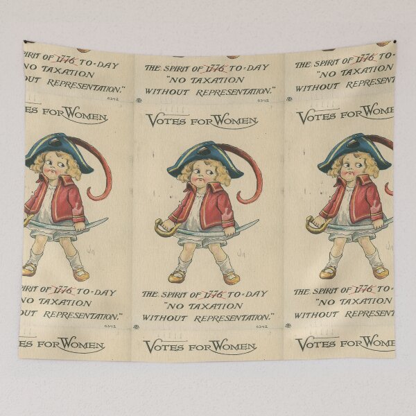 Item preview, Votes for Women No Taxation Without Representation Historical Poster designed and sold by coffeepolicy.