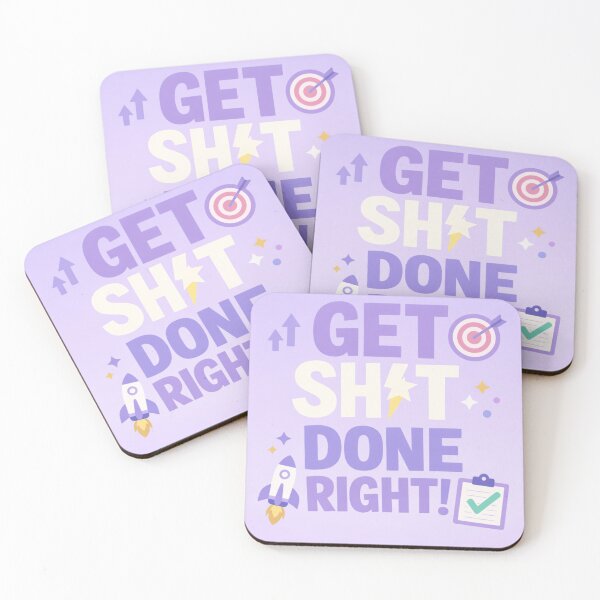 Item preview, Motivation to Get Things Done Right designed and sold by NOMISKISAW.
