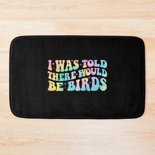 Item preview, I Was Told There Would Be Birds Groovy Retro designed and sold by Ali-printshop.