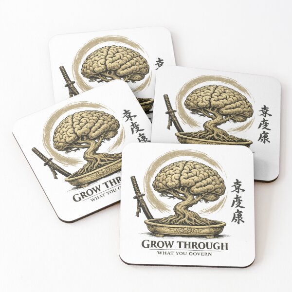 Item preview, Grow Through What You Govern Bonsai Mind designed and sold by Dresut.