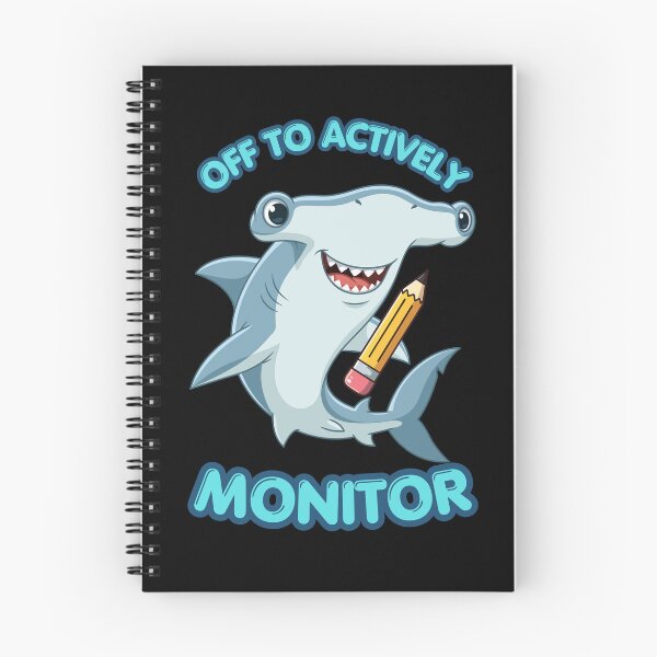 Item preview, Off To Actively Monitor: Funny Teacher State Testing Test Day, Funny Shark Student School Humor designed and sold by NewaveBoutique.
