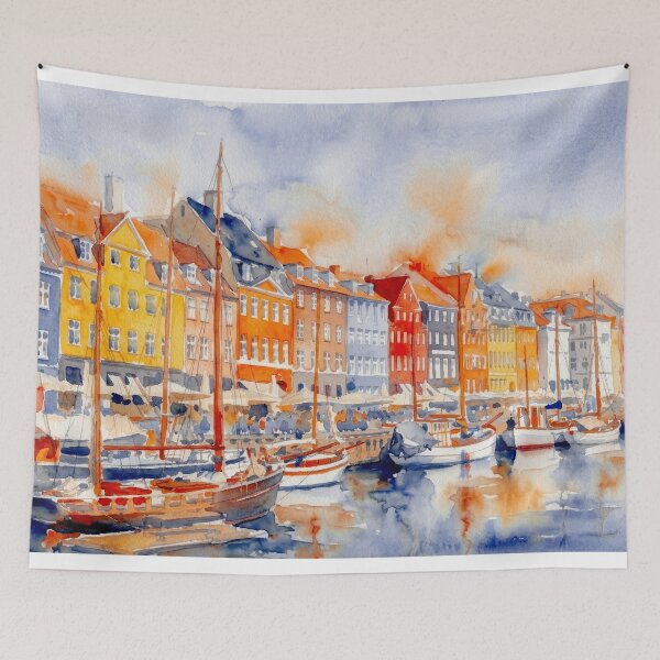Item preview, Nyhavn Color Burst designed and sold by caracatita75.