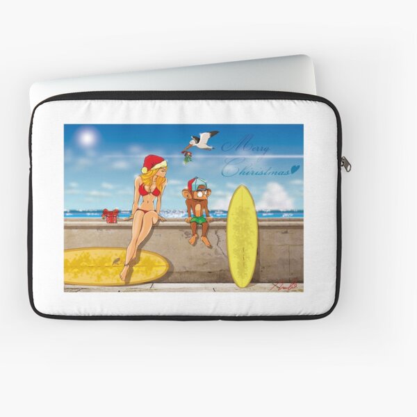 Summer Christmas Laptop Sleeve