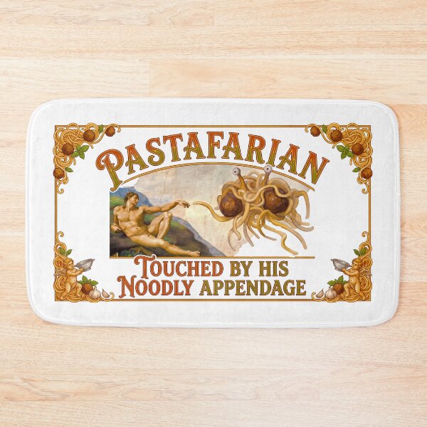 Item preview, Pastafarian Touched By His Noodly Appendage Art designed and sold by TeeARTHY.